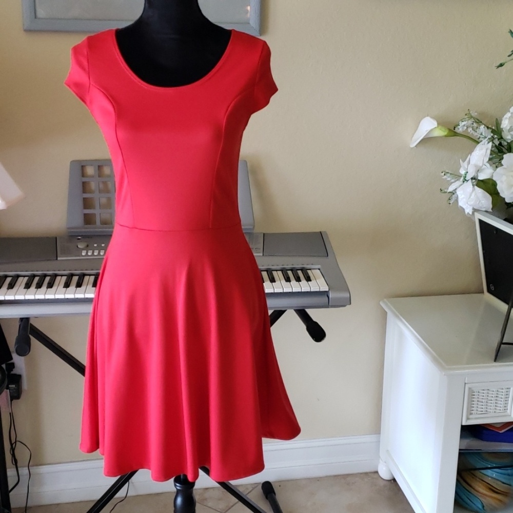 Vibe red dress
